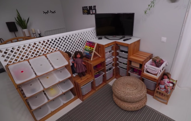 Фотография: Детская в стиле Скандинавский, Гостиная, Квартира, Планировки, Советы, идеи для малогабаритки, 1 комната, до 40 метров – фото на INMYROOM