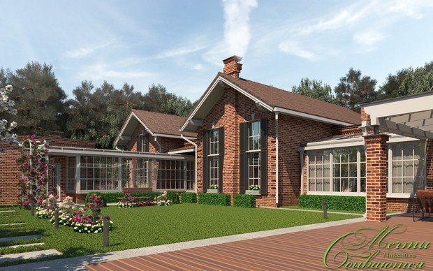 Фото из портфолио Дом в английском стиле – фотографии дизайна интерьеров на INMYROOM