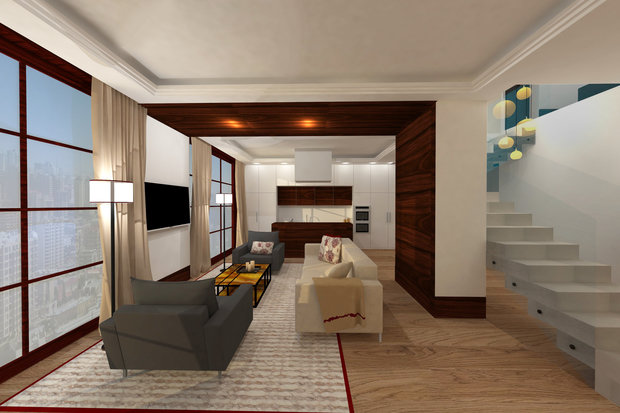 Фото из портфолио Квартира в ЖК "Итальянский квартал" – фотографии дизайна интерьеров на INMYROOM