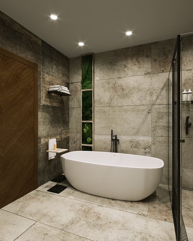 Фото из портфолио Ванная – фотографии дизайна интерьеров на INMYROOM