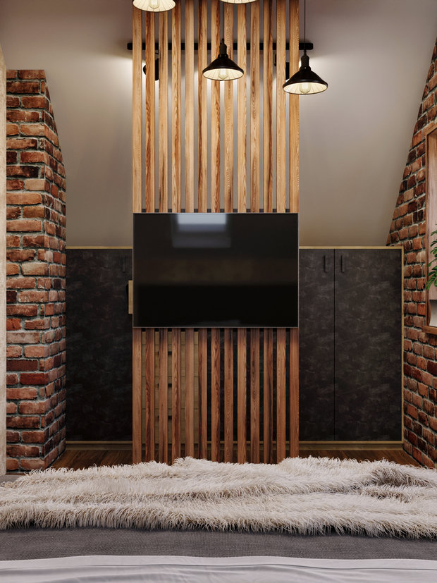 Фото из портфолио Дачный дом в стиле лофт – фотографии дизайна интерьеров на INMYROOM