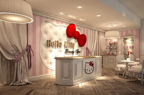 Фото из портфолио Cалон красоты Hello Kitty открыл двери в Дубаи – фотографии дизайна интерьеров на INMYROOM