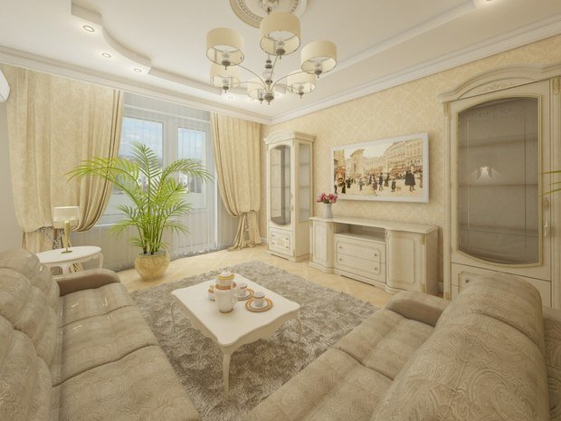 Фото из портфолио Дизайн 2к кв. в ЖСК Жемчужина – фотографии дизайна интерьеров на INMYROOM
