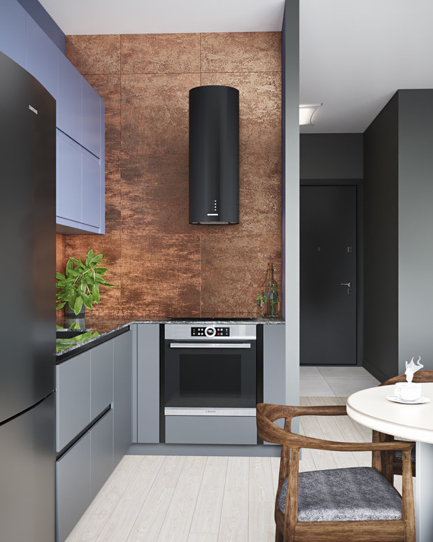 Фото из портфолио Геометрия | ЖК Первомайская 60 – фотографии дизайна интерьеров на INMYROOM