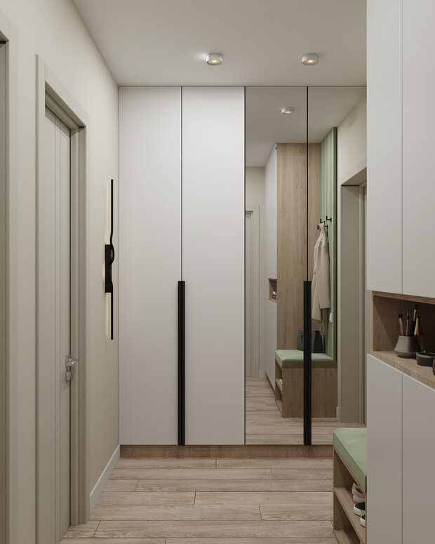 Фото из портфолио Однокомнатная квартира – фотографии дизайна интерьеров на INMYROOM