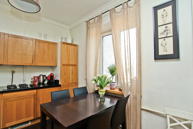 Фотография: Кухня и столовая в стиле Современный, Квартира, Дома и квартиры, Перепланировка – фото на INMYROOM