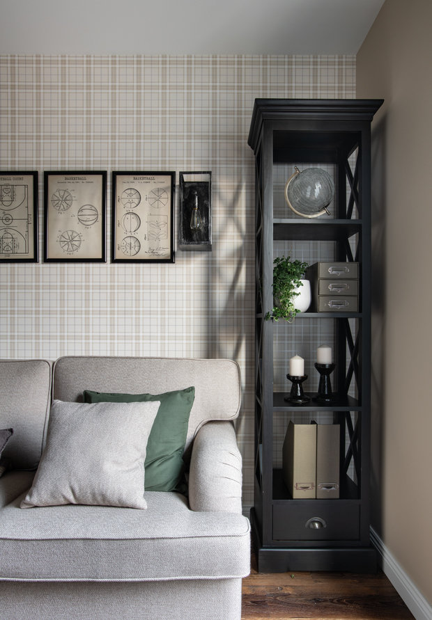 Фотография: Кабинет в стиле Прованс и Кантри, Классический, Дом, Проект недели, Нахабино, 4 и больше, Более 90 метров, Вера Шеверденок, Roomba Interior – фото на INMYROOM