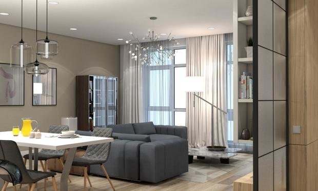Фото из портфолио Apartment #3 – фотографии дизайна интерьеров на INMYROOM