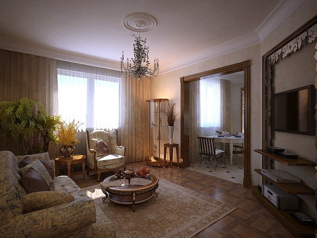 Фото из портфолио Квартира в Красногорске 85 м². – фотографии дизайна интерьеров на INMYROOM