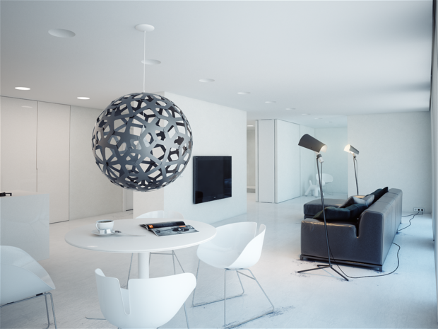 Фото из портфолио Q1 APARTMENT – фотографии дизайна интерьеров на INMYROOM
