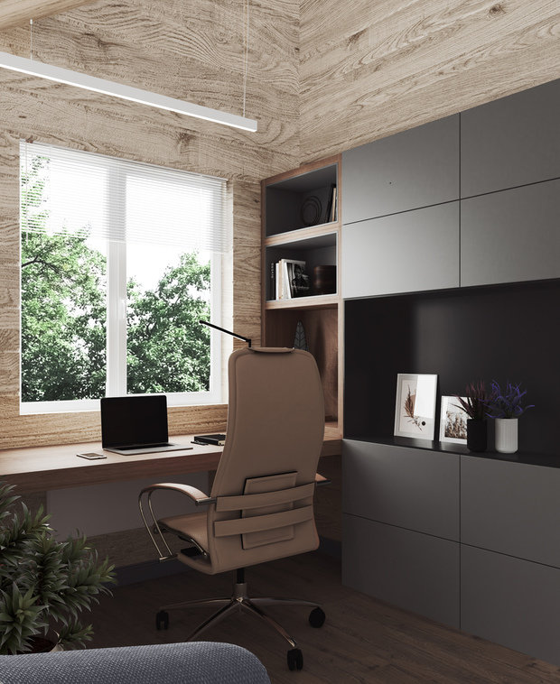 Фото из портфолио Утро в сосновом лесу | Коттеджный поселок Заповедник – фотографии дизайна интерьеров на INMYROOM