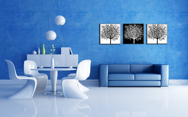Фото из портфолио Модульные картины – фотографии дизайна интерьеров на INMYROOM
