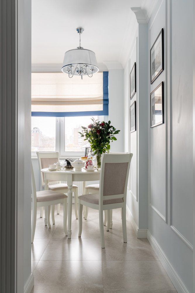 Фотография: Кухня и столовая в стиле Классический, Современный, Квартира, Проект недели, Москва, Монолитный дом, 2 комнаты, 40-60 метров, Наталья Широкорад – фото на INMYROOM Фотография: Кухня и столовая в стиле Классический, Современный, Квартира, Проект недели, Москва, Монолитный дом, 2 комнаты, 40-60 метров, Наталья Широкорад – фото на INMYROOM