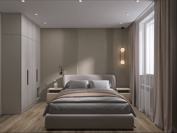 Фото из портфолио Квартира на ул. Баженова – фотографии дизайна интерьеров на INMYROOM