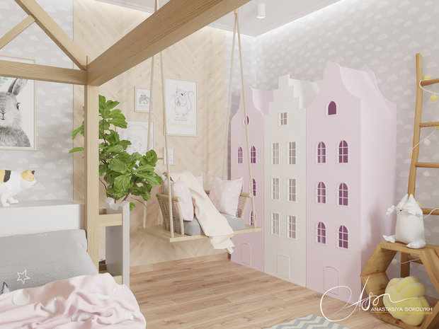 Фото из портфолио Проект квартиры в г.Тула – фотографии дизайна интерьеров на INMYROOM