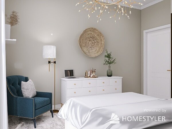 Фото из портфолио Спальня 12кв.м. – фотографии дизайна интерьеров на INMYROOM