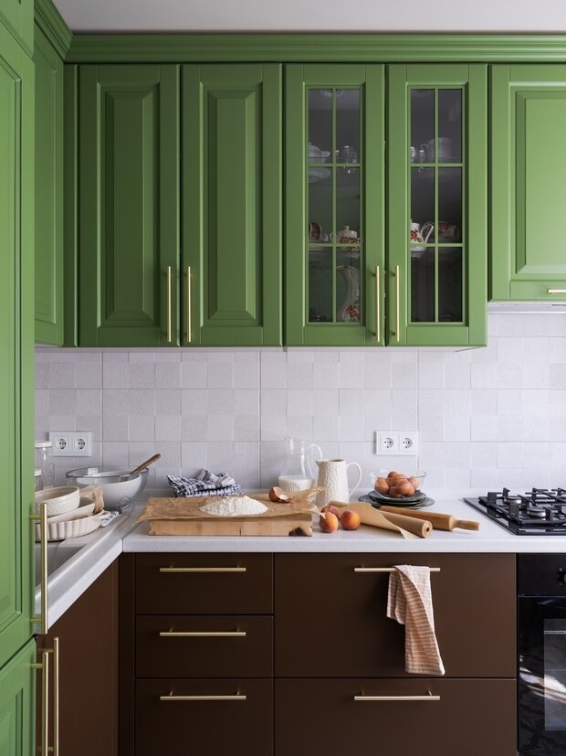 Фотография: Кухня и столовая в стиле Современный, Квартира, Проект недели, Ростов-на-Дону, 2 комнаты, 40-60 метров, Мария Пивоварова – фото на INMYROOM