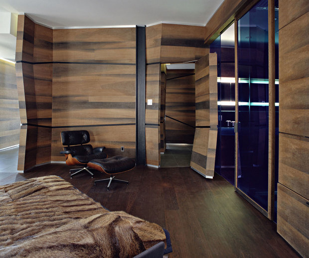 Фотография: Спальня в стиле Лофт, Квартира, Дома и квартиры – фото на INMYROOM