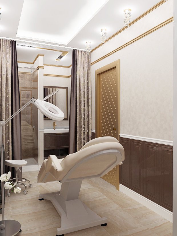 Фото из портфолио Кабинет эпиляции – фотографии дизайна интерьеров на INMYROOM