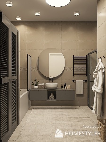 Фото из портфолио Ванна комната в частном доме – фотографии дизайна интерьеров на INMYROOM