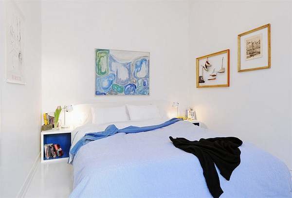 Фотография: Спальня в стиле Скандинавский, Квартира, Швеция, Дизайн интерьера – фото на INMYROOM Фотография: Спальня в стиле Скандинавский, Квартира, Швеция, Дизайн интерьера – фото на INMYROOM