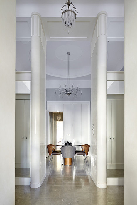 Фотография: Мебель и свет в стиле Эклектика, Квартира, Дома и квартиры, Перепланировка – фото на INMYROOM