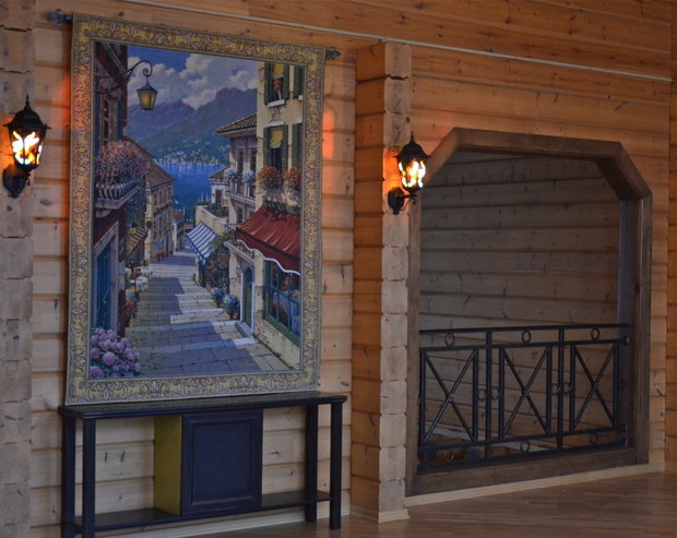 Фото из портфолио Загородный дом из бруса – фотографии дизайна интерьеров на INMYROOM