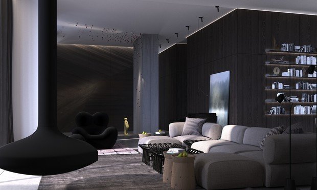 Фото из портфолио Visor House – фотографии дизайна интерьеров на INMYROOM