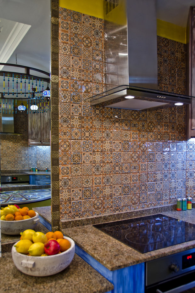 Фотография: Кухня и столовая в стиле Восточный, Интерьер комнат, Проект недели, Марокканский – фото на INMYROOM