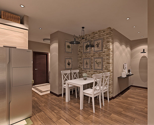 Фото из портфолио Загородная квартира – фотографии дизайна интерьеров на INMYROOM