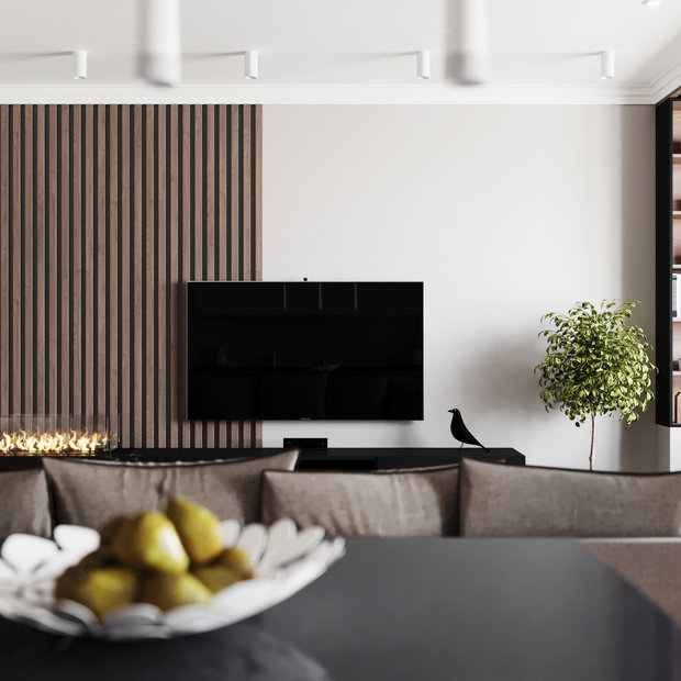 Фото из портфолио Проект двухуровневой квартиры в г.Пенза – фотографии дизайна интерьеров на INMYROOM