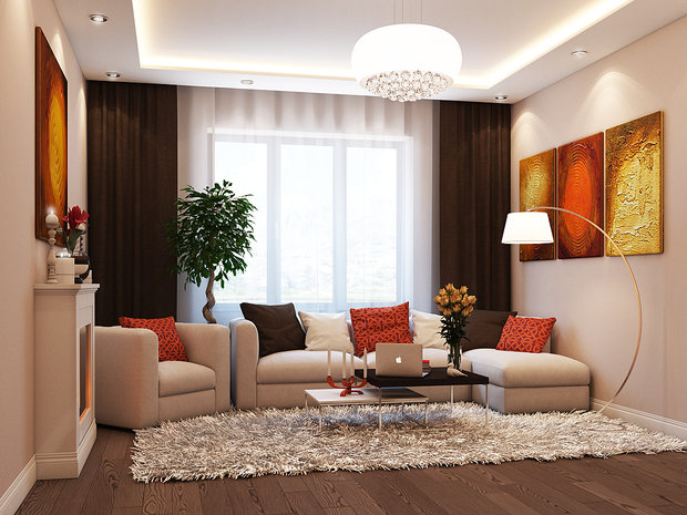Фото из портфолио Дом в теплых тонах – фотографии дизайна интерьеров на INMYROOM