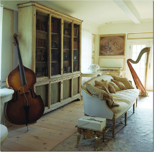 Фотография: Гостиная в стиле Прованс и Кантри, Классический, Современный – фото на INMYROOM