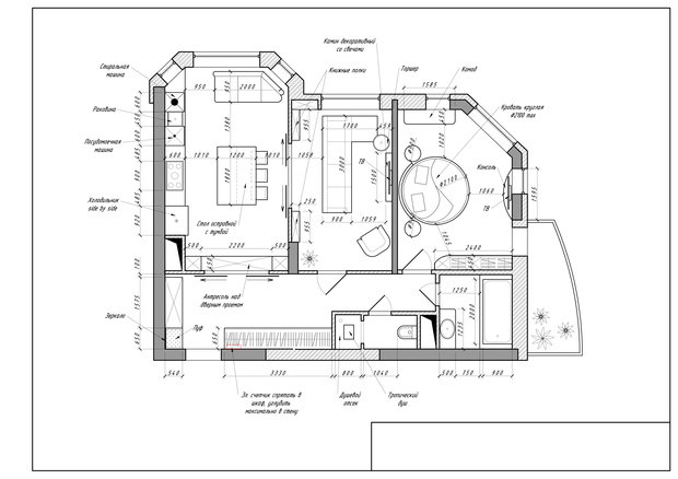 Фото из портфолио планировки – фотографии дизайна интерьеров на INMYROOM