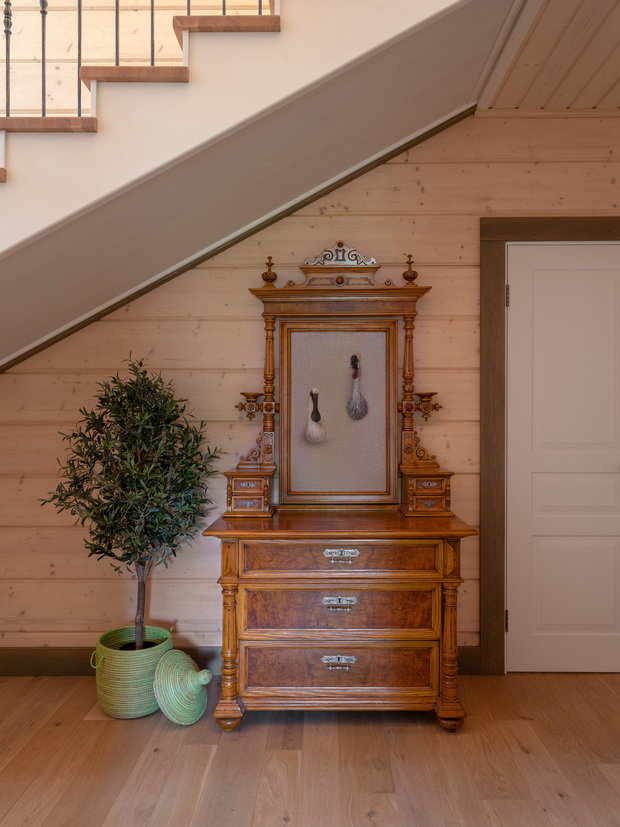 Фотография: Прихожая в стиле Прованс и Кантри, Дом, Проект недели, Дача, Дом и дача, Московская область, 4 и больше, Более 90 метров, Анна Морозова, Aminteriors, Талеж, Константин Доронченков – фото на INMYROOM