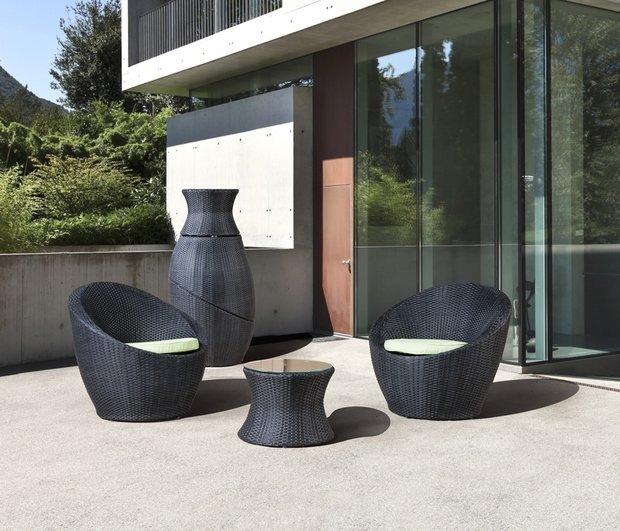 Фото из портфолио «Туллон» лаунж-зона из искусственного ротанга  – фотографии дизайна интерьеров на INMYROOM