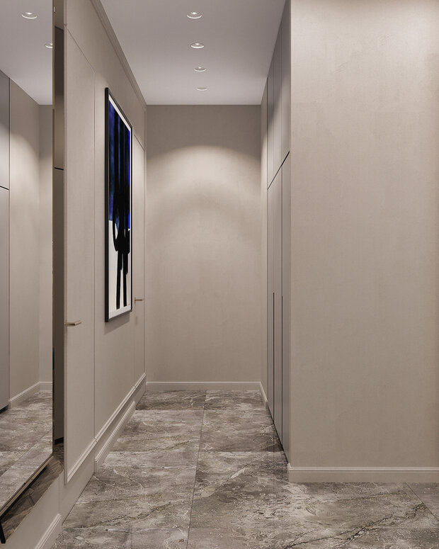 Фото из портфолио Дизайн интерьера квартиры в ЖК «Событие» в современном стиле – фотографии дизайна интерьеров на INMYROOM