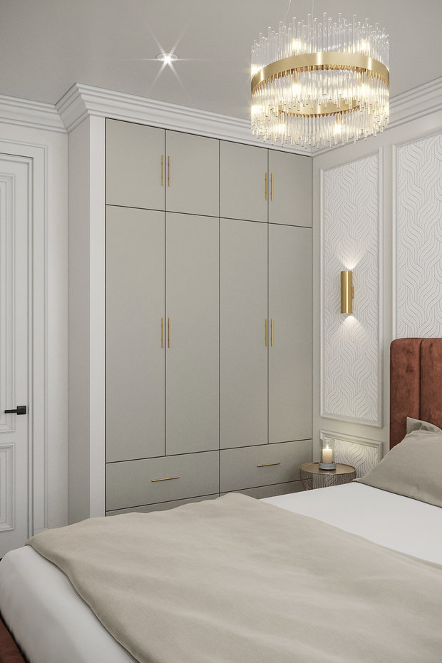 Фото из портфолио Проект и реализация двушки 70 кв.м. в ЖК на Академической – фотографии дизайна интерьеров на INMYROOM