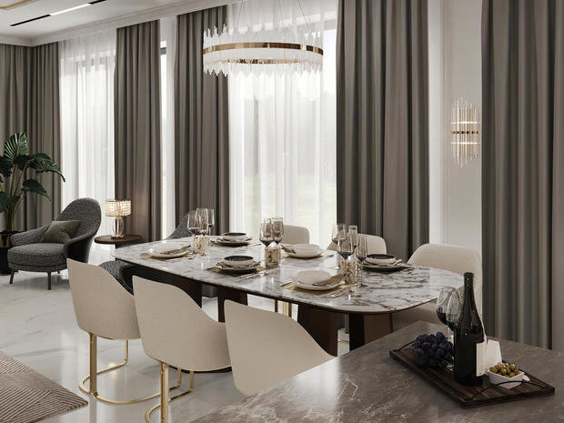 Фото из портфолио ЖК Петровский квартал на воде - 345 кв.метров – фотографии дизайна интерьеров на INMYROOM