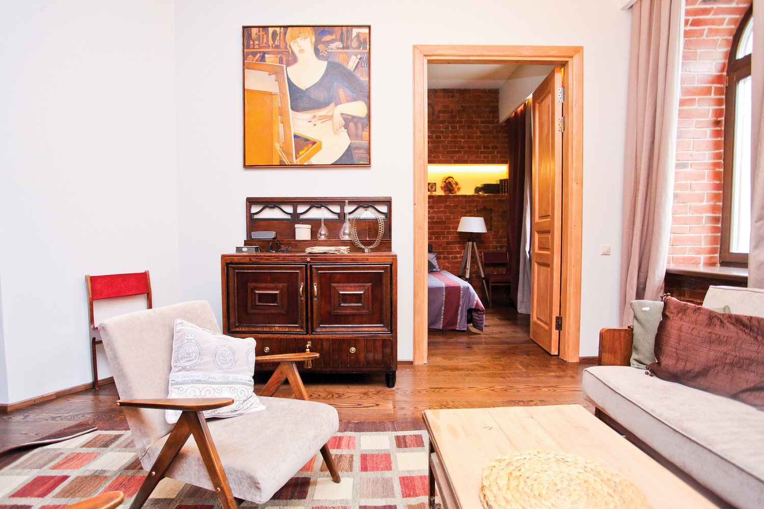 Фотография: Гостиная в стиле Лофт, Декор интерьера, Дом, Дома и квартиры, Стена – фото на INMYROOM