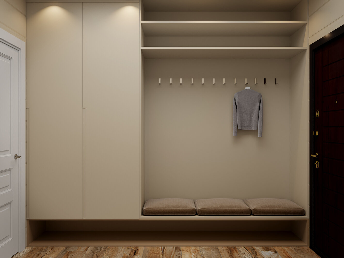 Фотография: Прихожая в стиле Современный, Минимализм, Дом, Проект недели, Эко, Дом и дача, 3 комнаты, Более 90 метров, Башкортостан, Юлия Сафина – фото на INMYROOM Фотография: Прихожая в стиле Современный, Минимализм, Дом, Проект недели, Эко, Дом и дача, 3 комнаты, Более 90 метров, Башкортостан, Юлия Сафина – фото на INMYROOM