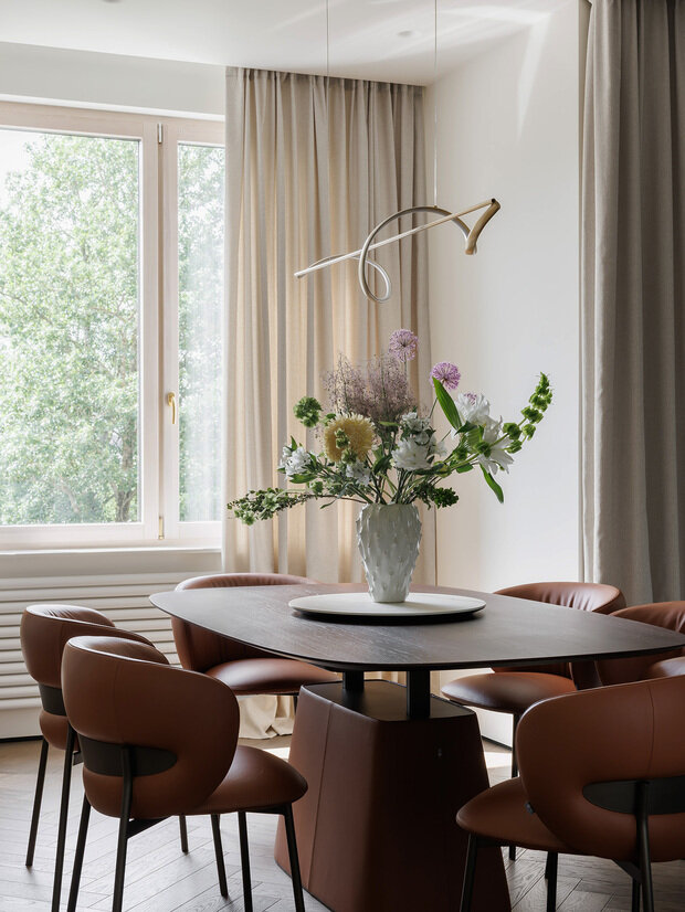 Фотография: Кухня и столовая в стиле Современный, Минимализм, Квартира, Проект недели, Санкт-Петербург, 3 комнаты, Более 90 метров, NG-Design, Наталья Пальцева – фото на INMYROOM