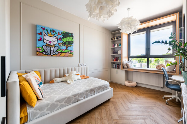 Фотография: Детская в стиле Современный, Квартира, Проект недели, Москва, Buro Brainstorm, 40-60 метров – фото на INMYROOM