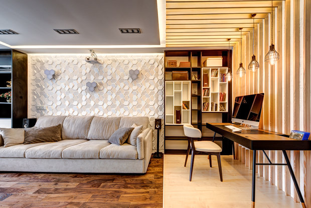 Фото из портфолио Фотографии квартиры 93 м2 – фотографии дизайна интерьеров на INMYROOM