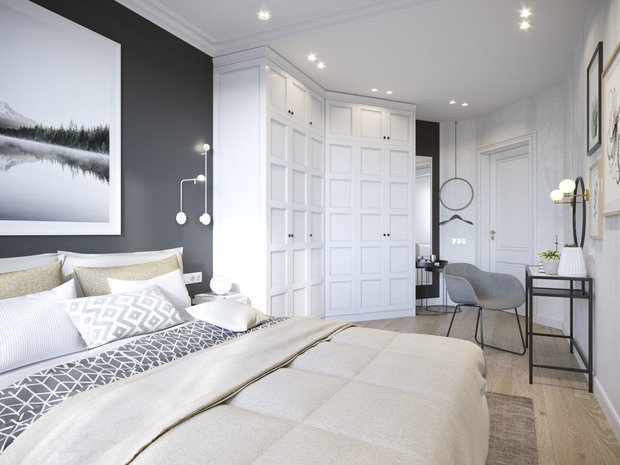 Фото из портфолио Квартира в скандинавском стиле, 70 м2 – фотографии дизайна интерьеров на INMYROOM