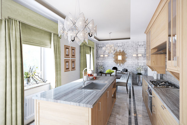 Фото из портфолио Дом в Ар-Деко – фотографии дизайна интерьеров на INMYROOM