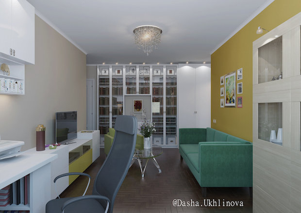 Фото из портфолио Расширяя пространство – фотографии дизайна интерьеров на INMYROOM