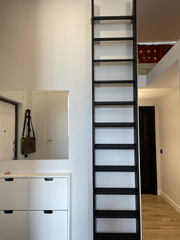 Фотография: Прихожая в стиле Скандинавский, Современный, Минимализм, Ремонт на практике – фото на INMYROOM