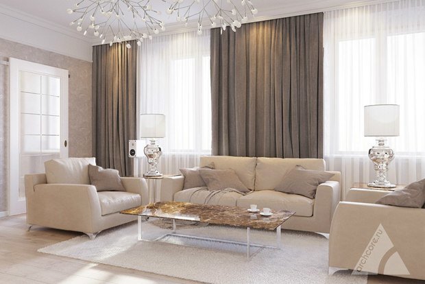 Фото из портфолио Зефирный интерьер в Москве. – фотографии дизайна интерьеров на INMYROOM