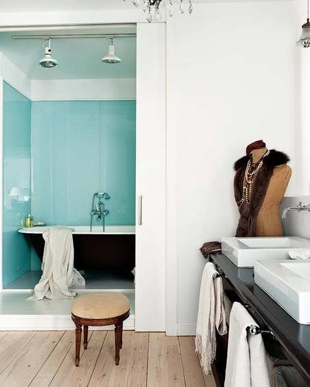 Фотография: Ванная в стиле Прованс и Кантри, Классический, Скандинавский, Современный – фото на INMYROOM